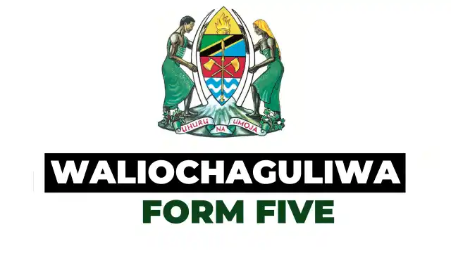Majina Ya Selection Form Five 2026